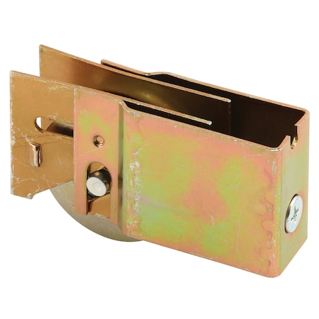 Prime-Line Single 1-1/2 in. Steel Ball Bearing Roller, U-Back Style, Adjustable (Single Pack) D 1824